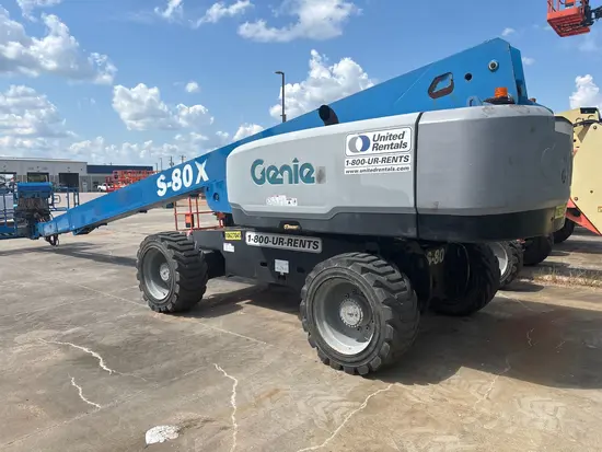 2017 Genie S-80X Boom Lift