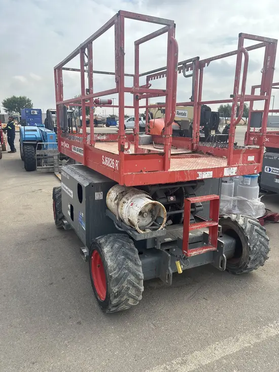 2017 Skyjack SJ6826RT Rough Terrain Scissor Lift