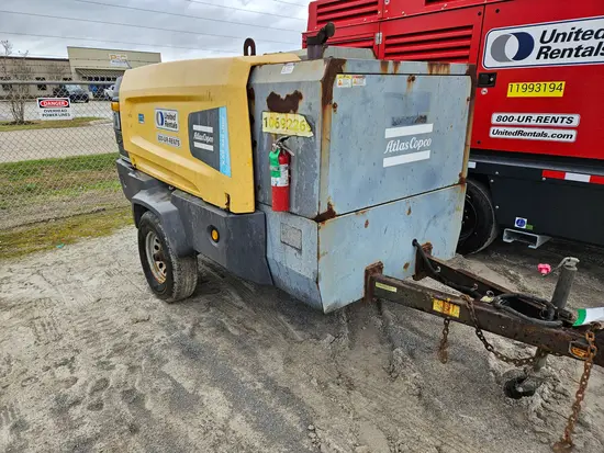 2017 Atlas Copco XAS440JD T4F Air Compressor