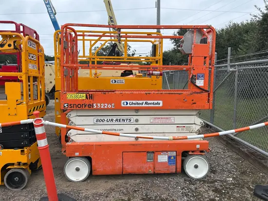 2019 Snorkel S3226E Scissor Lift
