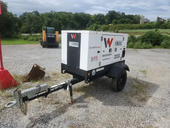 2022 Wacker Neuson G25 T4F Diesel Generator