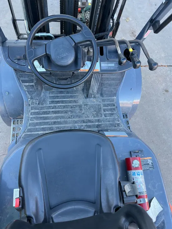2019 Toyota 8FGU25CNG Warehouse Forklift