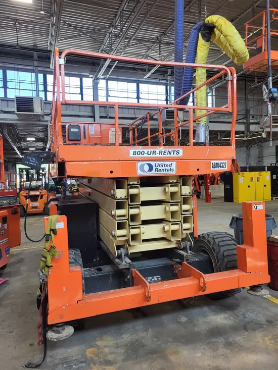 2017 JLG 430LRT Rough Terrain Scissor Lift