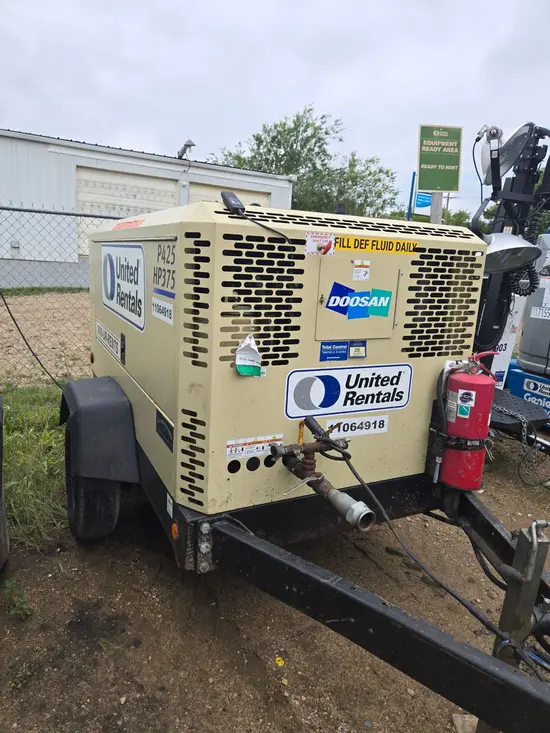 2020 Doosan P425/HP375WCUT4 Air Compressor