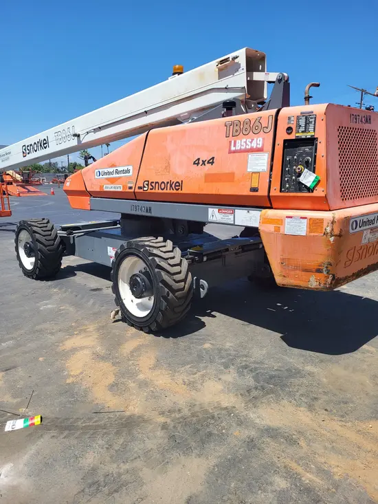 2016 Snorkel TB86J Boom Lift