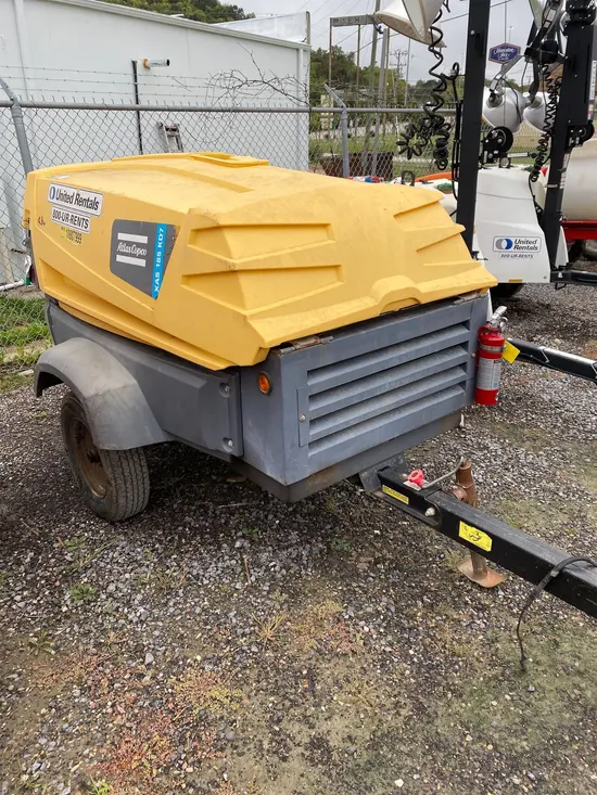 2018 Atlas Copco XAS185KD7 T4F Air Compressor