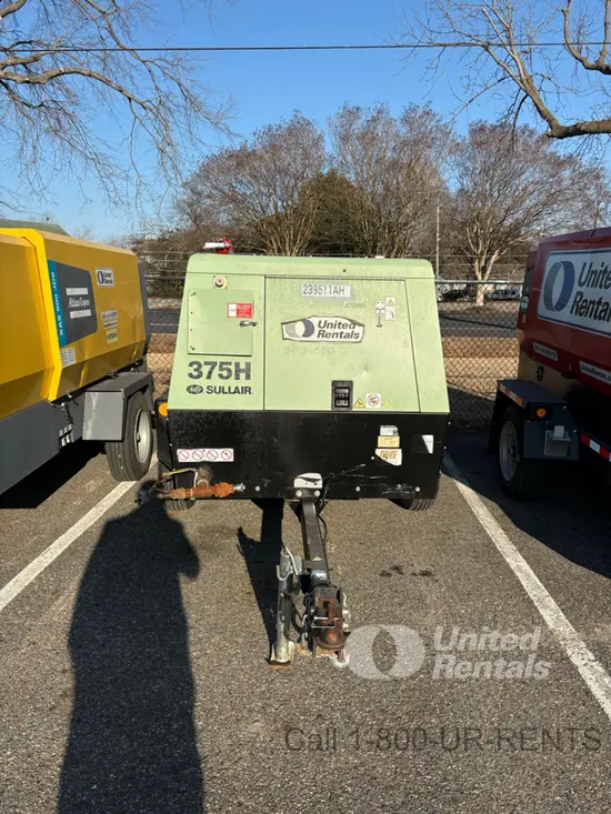 2019 Sullair 375H DPQ-JD3 Air Compressor
