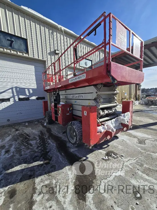 2017 MEC 6092RT Rough Terrain Scissor Lift