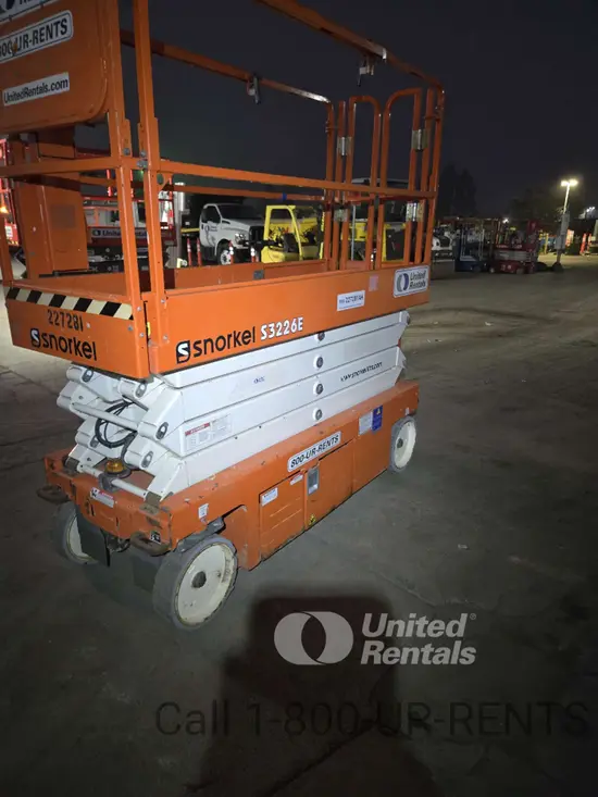 2019 Snorkel S3226E Scissor Lift