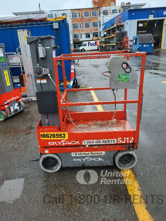 2017 Skyjack SJ12 Self-Propelled One-Person Lift