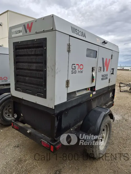 2021 Wacker Neuson G 70 Diesel Generator
