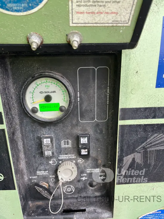 2018 Sullair 185DPQ-KU-T3 Air Compressor