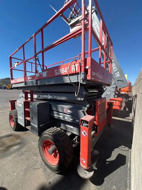 2019 Skyjack SJ8841RT Rough Terrain Scissor Lift