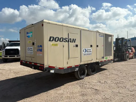 2018 Doosan HP1600WCU-T4FIQ Air Compressor