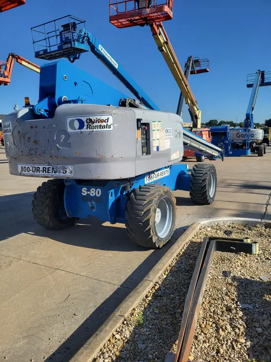 2014 Genie S-80X Boom Lift