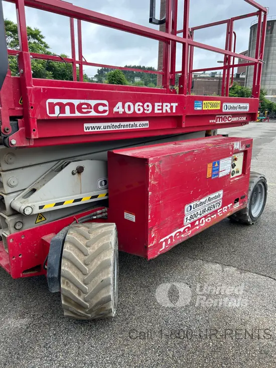 2018 MEC 4069ERT Scissor Lift