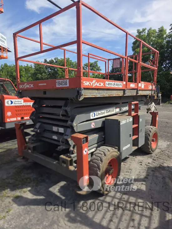 2017 Skyjack SJ8841RT Rough Terrain Scissor Lift