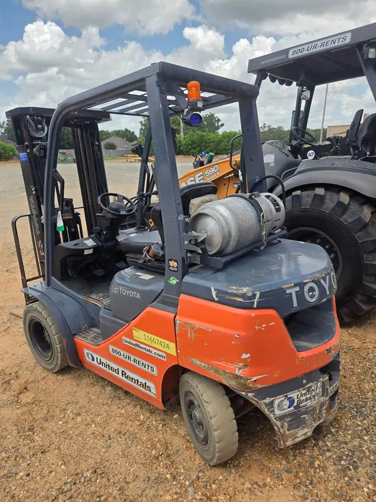 2023 Toyota 50-8FGU25 LP Warehouse Forklift