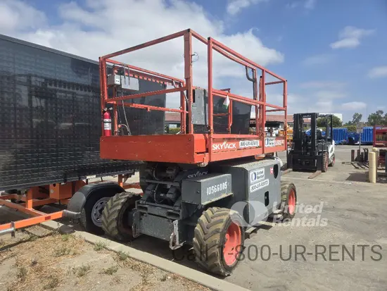 2017 Skyjack SJ6826RT Rough Terrain Scissor Lift