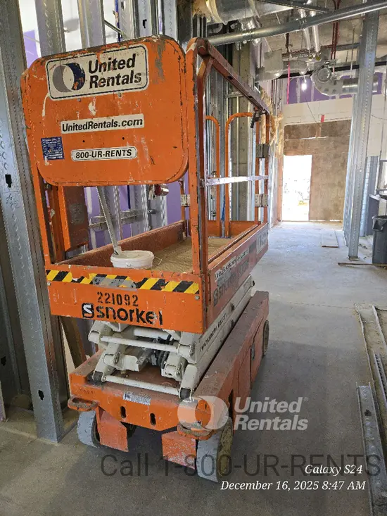 2019 Snorkel S3219E Scissor Lift