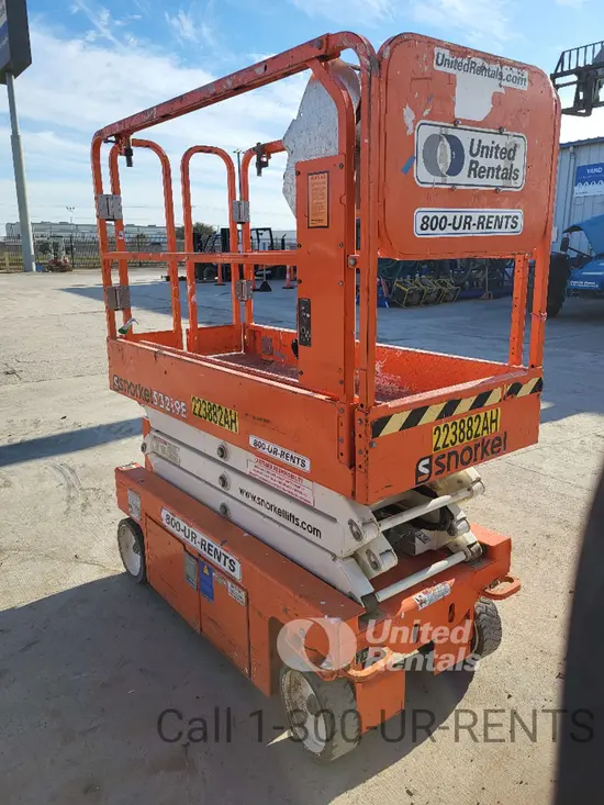 2019 Snorkel S3219E Scissor Lift