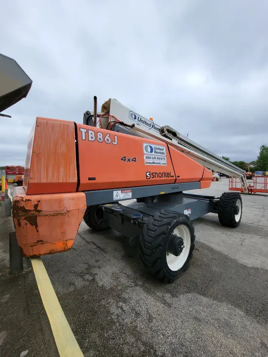 2017 Snorkel TB86J Boom Lift