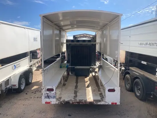 2016 Brock's Trailers 16' COOLING Evaporative Cooling Fan