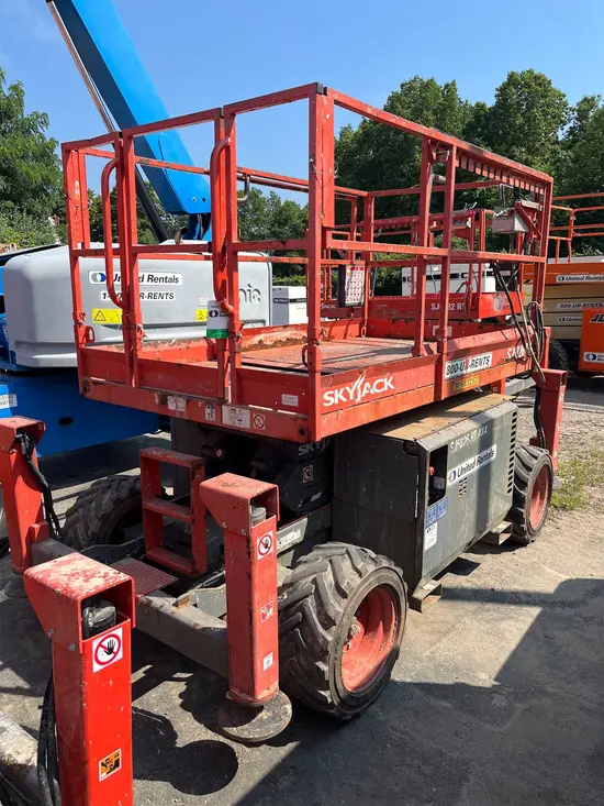 2019 Skyjack SJ6826RT Rough Terrain Scissor Lift
