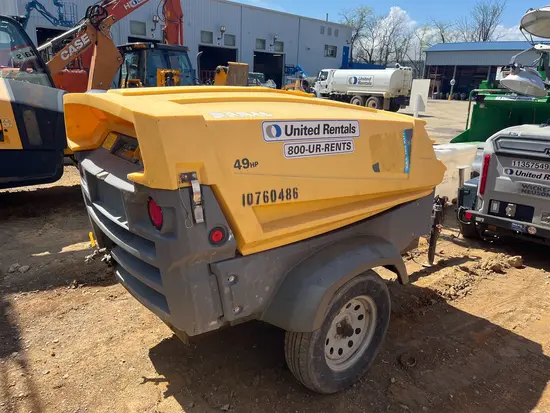 2018 Atlas Copco XAS185KD7 T4F Air Compressor