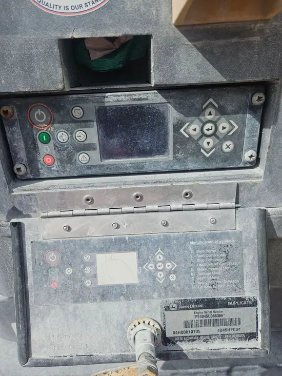 2019 Atlas Copco XATS 400 JD8FT4 Air Compressor