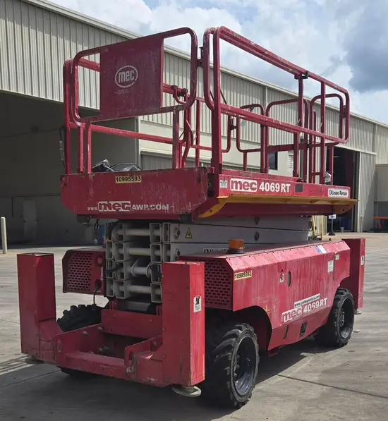 2019 MEC 4069RT Rough Terrain Scissor Lift