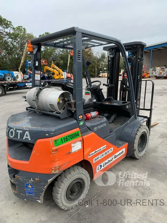 2023 Toyota 50-8FGU25 LP Warehouse Forklift