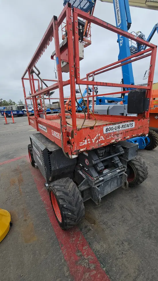 2017 Skyjack SJ6826RT Rough Terrain Scissor Lift
