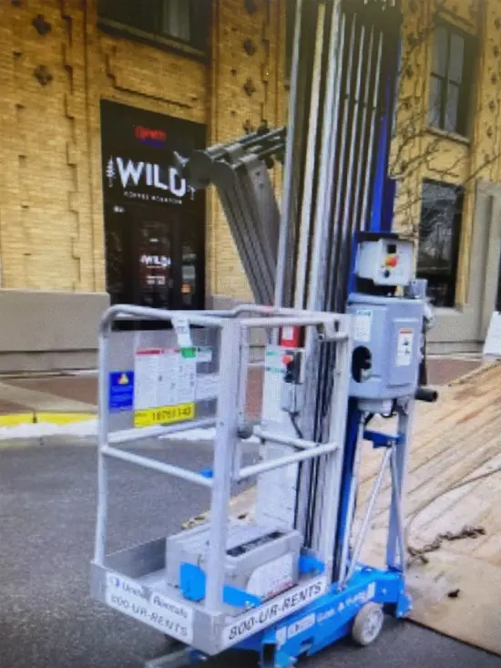 2018 Genie AWP-40SDC Pusharound Lift
