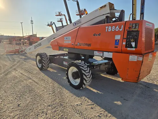 2016 Snorkel TB86J Boom Lift