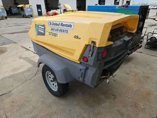 2018 Atlas Copco XAS185KD7 T4F Air Compressor