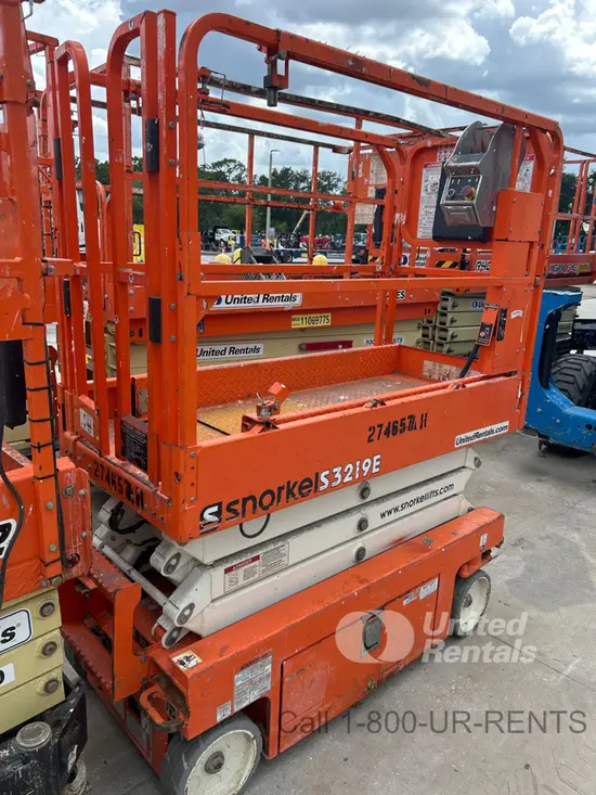 2021 Snorkel S3219E Scissor Lift