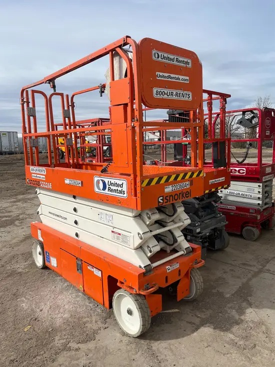 2019 Snorkel S3226E Scissor Lift