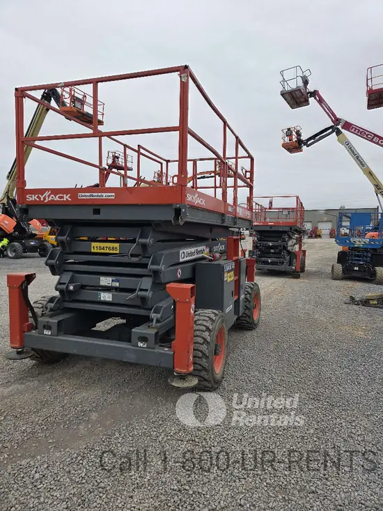 2020 Skyjack SJ8841RT Rough Terrain Scissor Lift