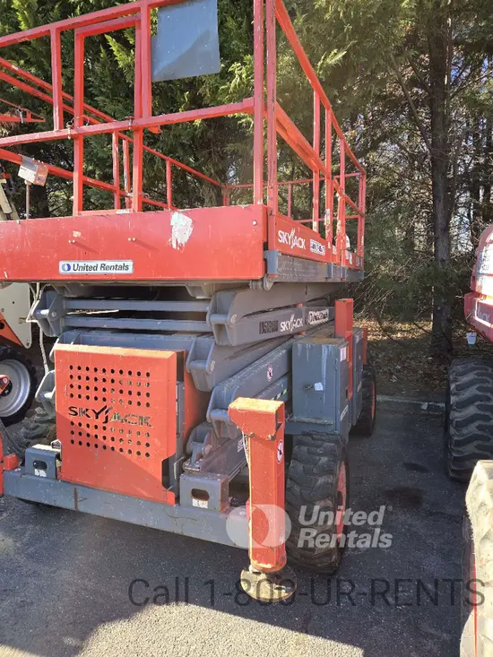 2016 Skyjack SJ8841RT Rough Terrain Scissor Lift