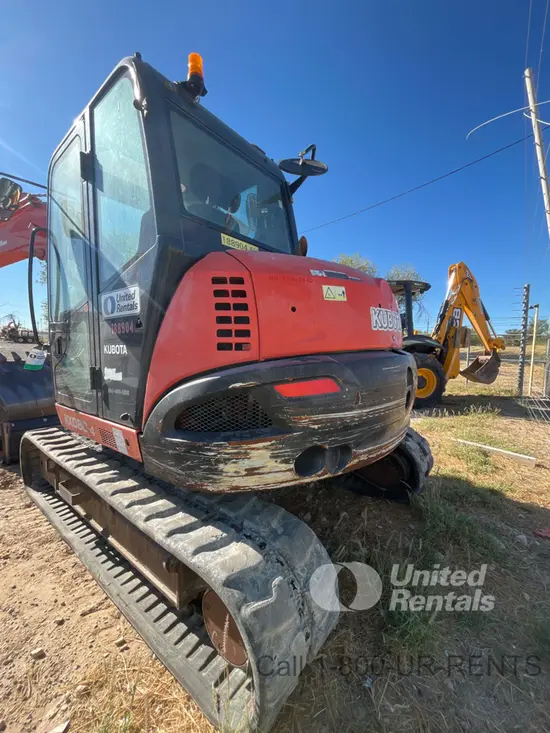 2017 Kubota KX080-4SR3A Mini Excavator