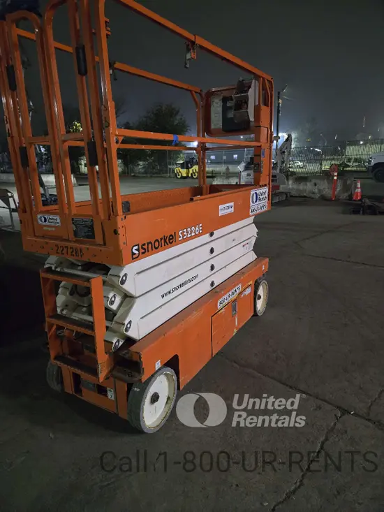2019 Snorkel S3226E Scissor Lift