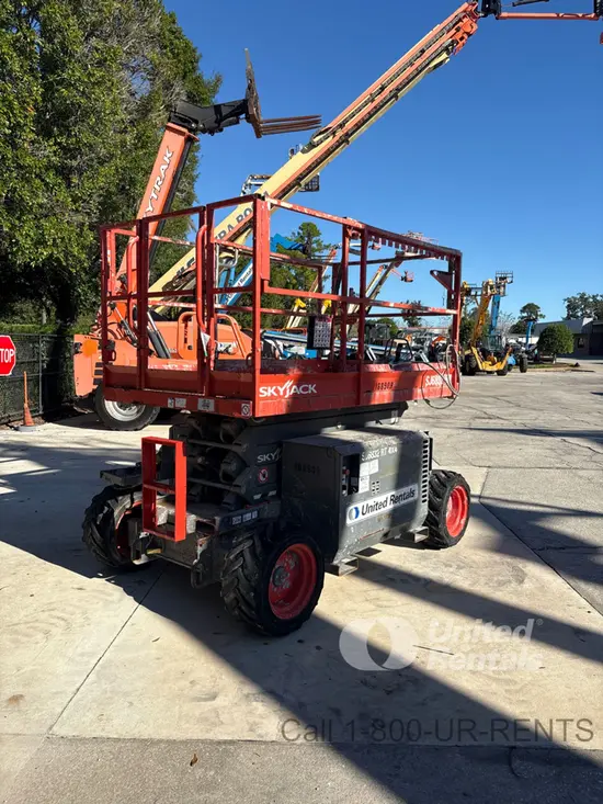 2017 Skyjack SJ6832RT Rough Terrain Scissor Lift