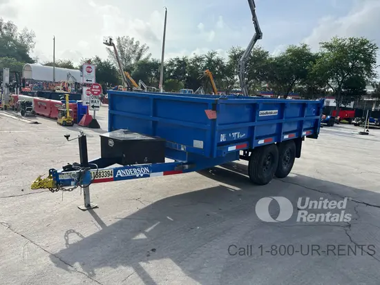2021 Anderson Trailers D7126T Dump Trailer