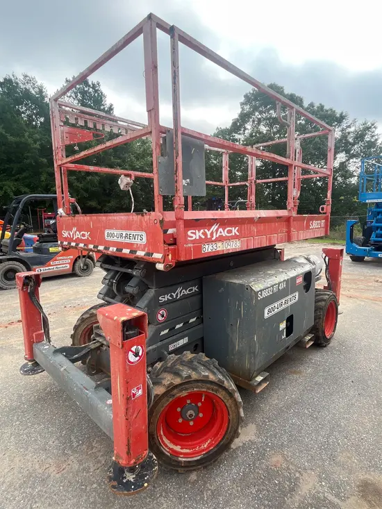 2019 Skyjack SJ6832RT Rough Terrain Scissor Lift