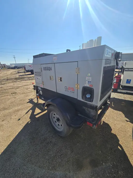 2021 Wacker Neuson G25 T4F Diesel Generator