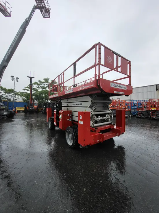 2018 MEC 6092RT Rough Terrain Scissor Lift