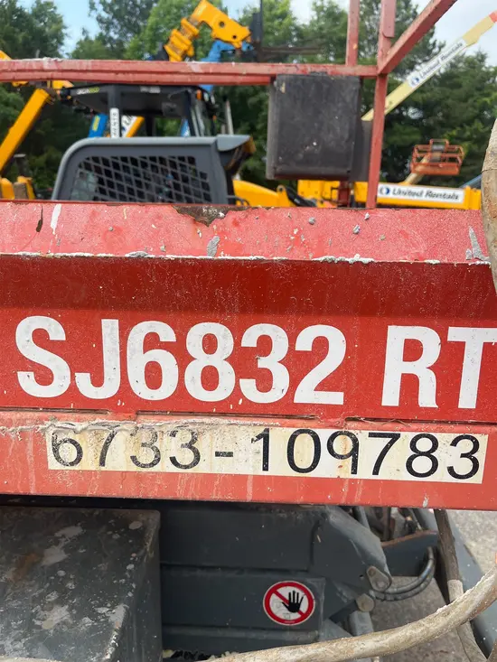 2019 Skyjack SJ6832RT Rough Terrain Scissor Lift