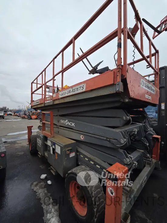 2016 Skyjack SJ9250RT Rough Terrain Scissor Lift