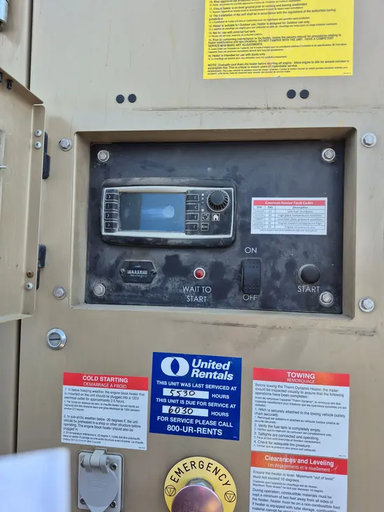 2021 Therm Dynamics TD1000 Diesel Heater
